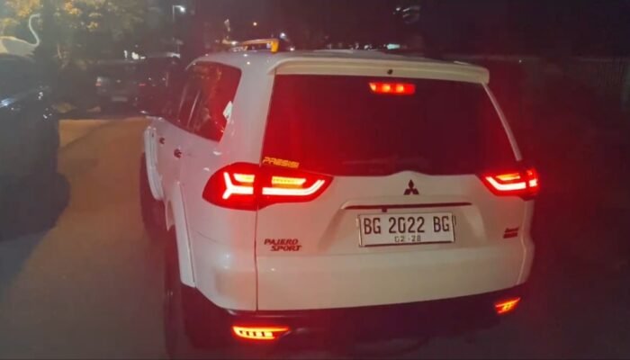 Nopol Mobil yang Menjemput Lady Usai Diperiksa Saksi di Polsek IT II Diduga Palsu