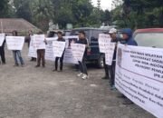 Pertanyakan Sanksi PT Tunas Lestari Tama, Masyarakat Sadar Korupsi Indonesia Geruduk Dinas Kehutanan Sumsel