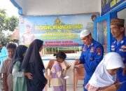 Isi Bulan Suci Ramadhan, Polairud Pangkalan Sandar Upang Santuni Puluhan Anak Yatim