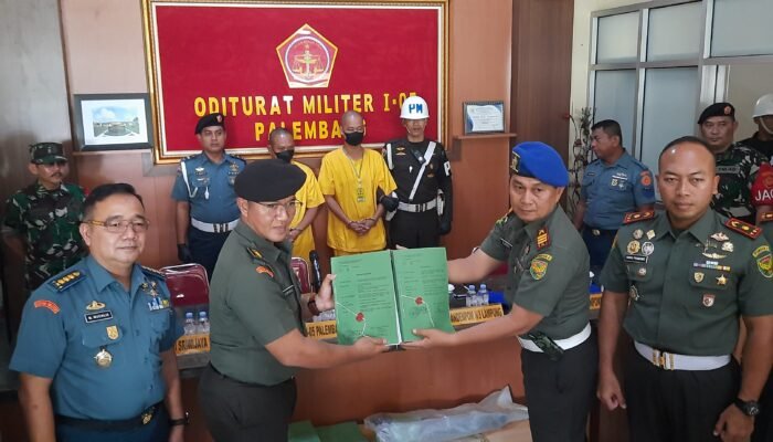 Kasus Penembakan Tiga Anggota Polres Way Kanan Dilampahkan Ke Otmil I-05 Palembang, Kopka Basarsyah dan Peltu Lubis Segera Disidangkan