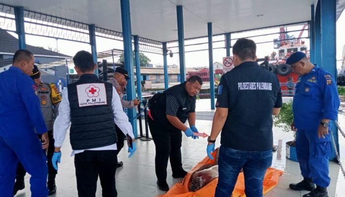 Mayat Pria Ditemukan Mengapung di Bawah Jembatan Musi VI, Ciri cirinya Berjenggot Tipis