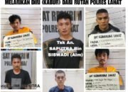 Kurang 1 X 24 Jam, Tim Gabungan Berhasil Tangkap 3 Tahanan Polres Lahat yang Kabur dari Sel