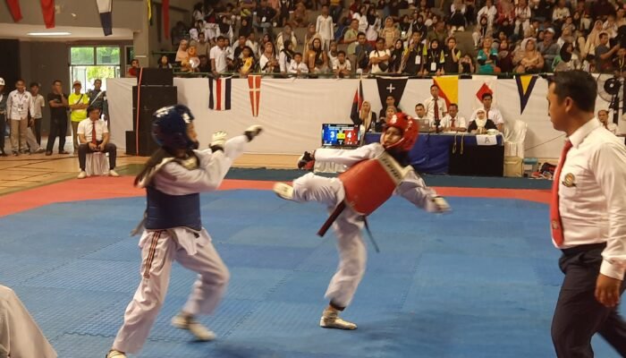 955 Atlet Taekwondo Muda Berbakat, Berebut Piala Danlanal Palembang Cup