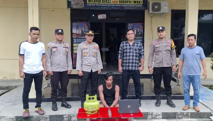 Gasak Laptop dan Tabung Gas 3 Kilogram di Rumah Guru Honorer, Arwansyah Ditangkap Polsek Muara Kalingi