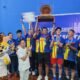 Torehkan Prestasi Gemilang, Polda Sumsel Sabet Juara 1 Ajang Badminton Cup QRIS Sriwijaya