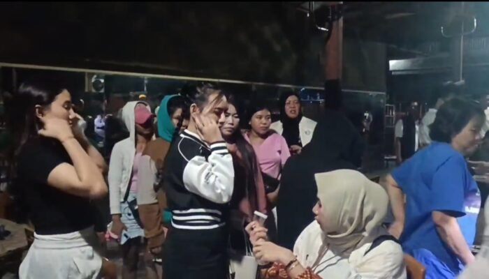 Miris Ibu dan Anak di Palembang Terjaring Razia Sedang Dugem Bareng di Cafe