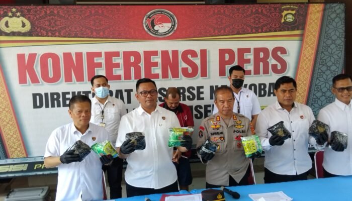 Belum Terima Upah, Kurir 11 Kg Sabu Keburu Ditangkap di Jalan Sukabangun II Palembang