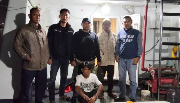Resahkan Warga, Pria Bersenpi di Banyuasin Diamankan Polairud Polda Sumsel