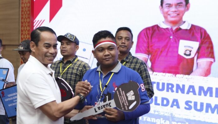 Hobi Bawa Rezeki, Duet Dimas-Rudi Bawa Pulang Dua Unit Motor Usai Juara Turnamen Gaple Kapolda Sumsel Cup 2025