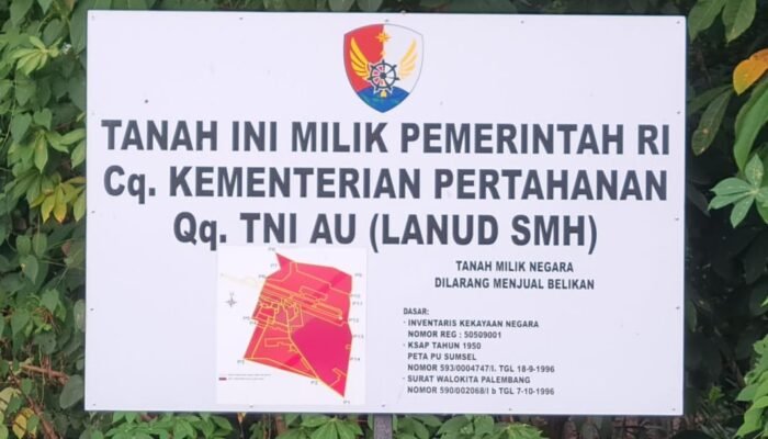 Yuk Segera Cek Legalitas ke BPN Kota Palembang Masyarakat yang Punya Lahan Dikawasan Bandara Talang Betutu Lama
