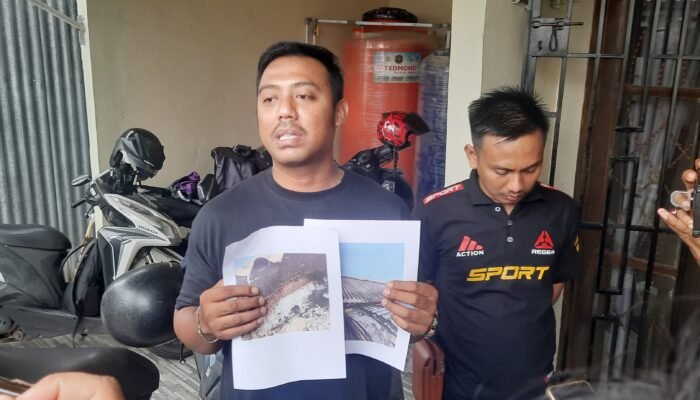 Belum Lama Atap Rumah Dibakar, Kini Pria Lansia di Jalan Najamudin Sako Palembang Disiram Air Keras