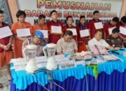 Tak Beri Ruang Bagi Pelaku Narkoba, Polda Sumsel Kembali Musnahkan BB Sabu dan Pil Ekstasi