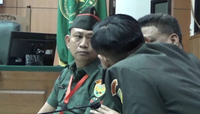 Hakim Pengadilan Militer I-04 Palembang Vonis Mati Kopda Bazarsah, Buntut Tembak Mati 3 Polisi
