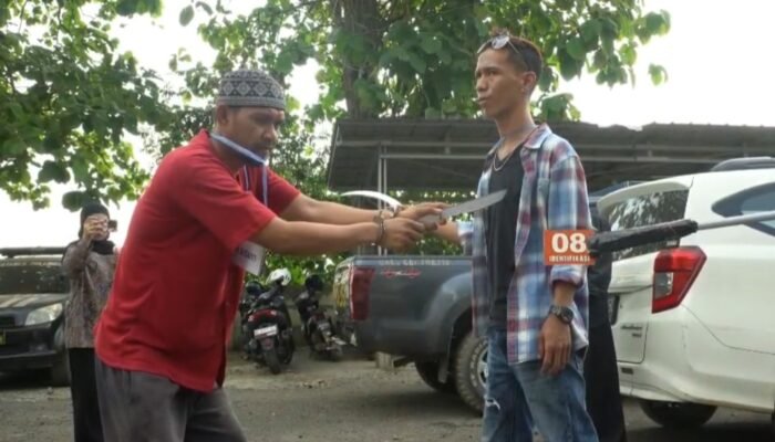 Nyawa Rolis Melayang Ditangan Manto Saat Tagih Utang, Polisi Rekonstruksi Kasus Pembunuhan Gandus