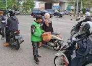 Usai Aksi, Ratusan Ojol di Palembang Galang Donasi Untuk Keluarga Almarhum Affan Kurniawan Korban Rantis Brimob