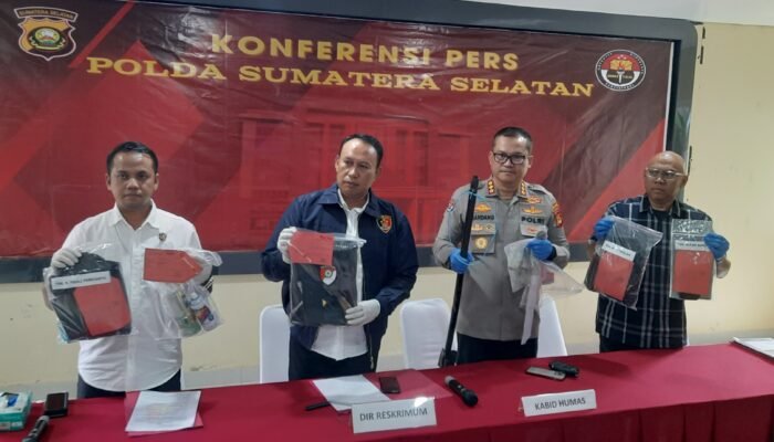 Polda Sumsel Ungkap 9 Tersangka Perusakan Fasilitas Gedung DPRD Sumsel dan Pos Ditlantas Peserta Balap Liar