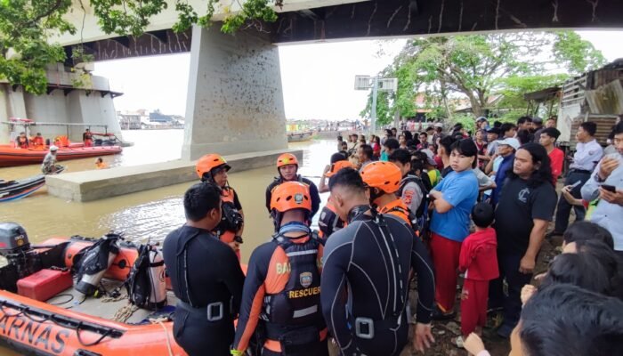 Dua Bocah Laki laki Tenggelam di Sungai Ogan, Basarnas Terjunkan Satu Tim Rescue