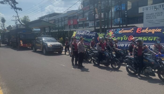 Hari Keempat Patroli Skala Besar, Polda Sumsel Fokus Jaga Situasi Kondusif Kota Palembang