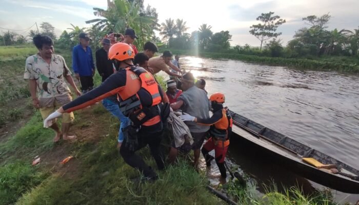 Mulyadi Tenggelam di Sungai Lebak Gabus Ditemukan Meninggal Dunia setelah Dua Hari Pencarian