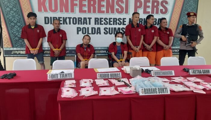 Polda Sumsel Tembak Tiga Pengedar Sabu, Hendak Serang Petugas dengan Sajam