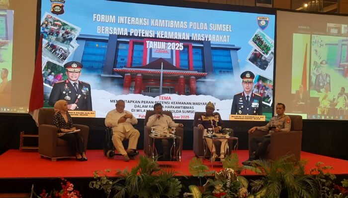 Polda Sumsel Perkuat Sinergi, Gandeng Ribuan Potensi Keamanan Masyarakat Jaga Kamtibmas
