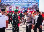 HUT Ke-80 TNI, Polda Sumsel Tegaskan Komitmen Jaga Keamanan dan Keutuhan NKRI