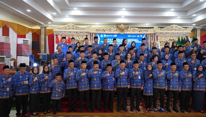 Wujudkan Asta Cita, Barantin Dukung Soliditas ASN dalam Rakernas Korpri XVII