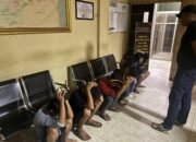 Modus Mengatur Lalu Lintas, Lima Pelaku Pungli di Simpang Lampu Merah Tol Keramasan Ditangkap Jatanras