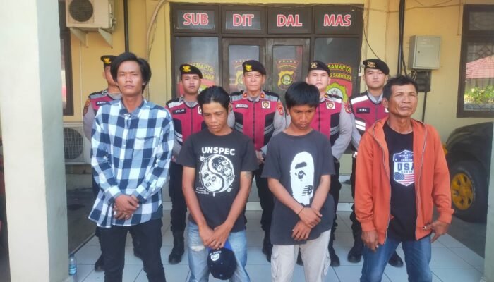 Operasi Sikat Musi II, Polda Sumsel Amankan Empat Pelaku Pungli di Palembang