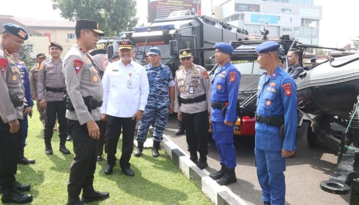 Antisipasi Puncak Bencana, Polda dan Pemprov Sumsel Gelar Apel Siaga Hidrometeorologi