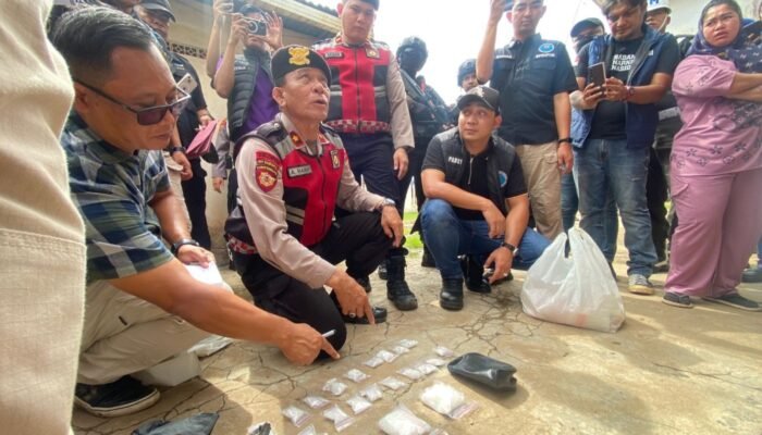 Gerebek Kawasan Rawan Narkoba, Polda dan BNNP Sumsel Tangkap 20  Pelaku
