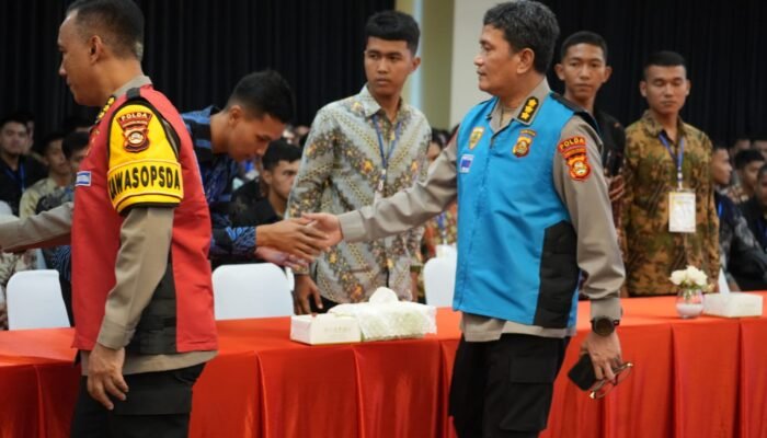 911 Calon Bintara Brimob Ikuti Sumpah, Polda Sumsel Tegaskan Rekrutmen Anti KKN