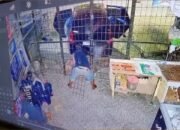 Bawa Mobil, Empat Pria Satroni Toko Kelontong Didepan TPU Kebun Palembang