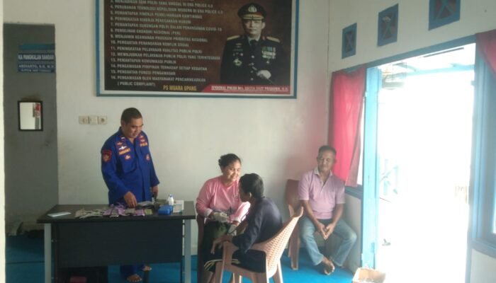 Luncurkan Rumah Sehat Untuk Manulah, Pos Pangkalan Upang Polairud Polda Layani Pemeriksaan Kesehatan Gratis