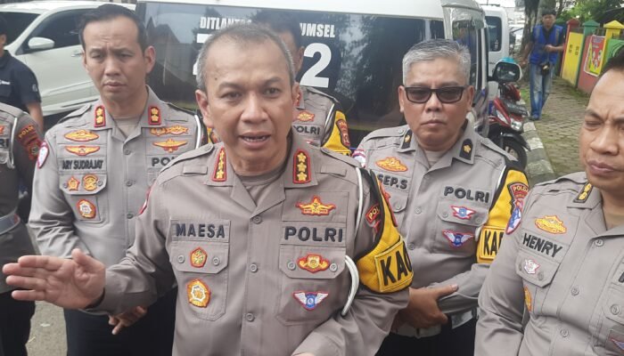 Ops Keselamatan Musi 2026, Anggota Polantas Gunakan ETLE Handled, Foto Pengendara yang Kedapatan Melanggar Lalin