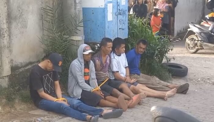 Polisi Gerebek Kampung Narkoba di Boom Baru Palembang, Lima Orang Berhasil Ditangkap