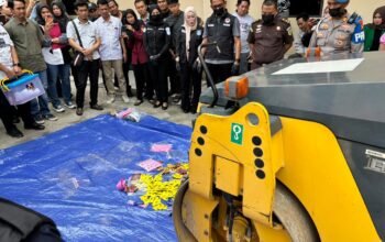 Polda Sumsel Musnahkan Narkotika Rp5,7 Miliar, 49.980 Jiwa Berhasil Diselamatkan