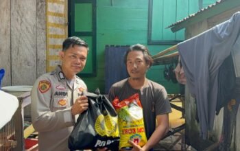 Biro SDM Polda Sumsel Berbagi Kepedulian di Bulan Ramadhan untuk Warga Seberang Ulu I Palembang