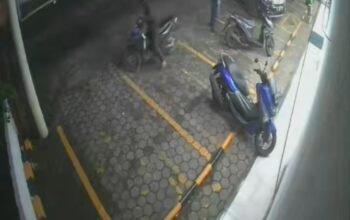 Beli Roti di Minimarket, Motor Lansia di Sako Palembang Hilang Diembat Maling