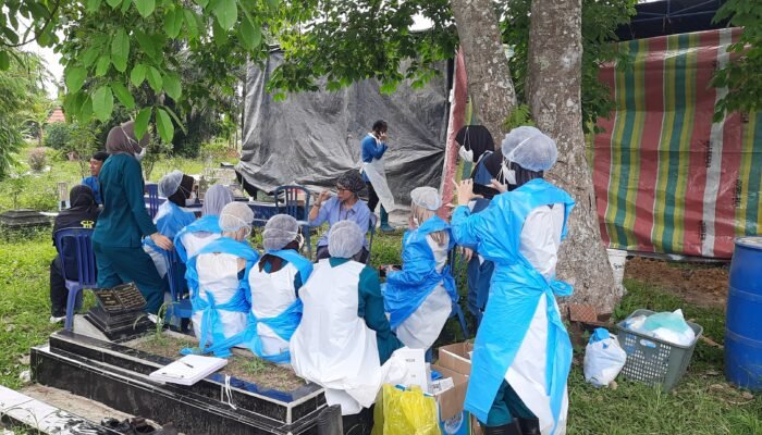 Usut Penyebab Kematian, Dokter Forensik RS Ekshumasi Makam Sandi Napi Lapas Narkotika Banyuasin