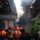 Kebakaran di Lorong Manggar Boom Baru Palembang, 4 Rumah Hangus