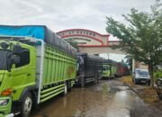 SKB Empat Menteri Mulai Berlaku, Ditlantas Polda Sumsel Kandangkan Truk Tonase Besar yang Beroperasi Dimusim Mudik Lebaran