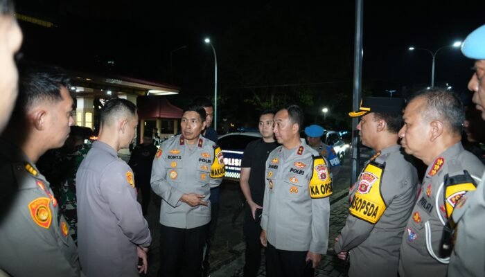 Kapolda Sumsel Pastikan Malam Takbiran Aman, 4.303 Personel Disiagakan Penuh