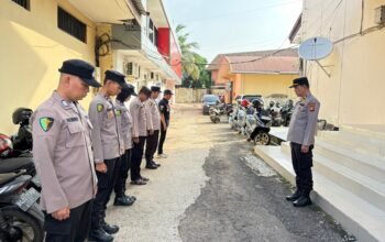 Personel Biddokkes Polda Sumsel Gelar Apel SOC, Siap Siaga Pengamanan Libur Idul Fitri 1447 Hijriah