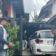 Dugaan Pelemparan Bom Molotov di Palembang, Rusak Mobil dan Hanguskan Rolling Door, Pelaku Terekam CCTV