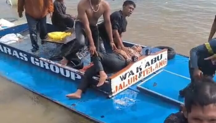 Diduga Dihempas Ombak, Speedboat Penumpang Karam di Perairan Telang Banyuasin, Satu Meninggal Dunia