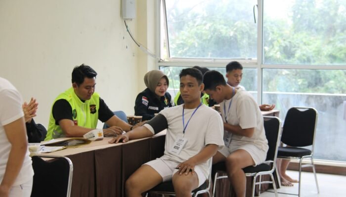 203 Calon Bintara Jalani Rikkes, Polda Sumsel Pastikan Rekrutmen Polri 2026 Bersih dan Transparan