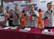 Polda Sumsel Gerebek Produksi Mansion House Whisky dan Vodka Made In Banyuasin, Empat Peracik Diamankan