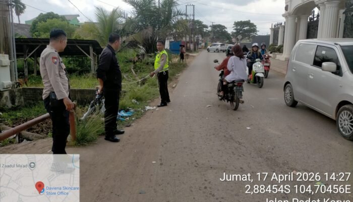 Ambil Jalur Kanan, Pemotor Wanita di Palembang Tewas Ditabrak Truk