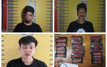 Jadi Bandar Narkoba Etomidate, Tiga Pemuda di Palembang Diringkus Ditresnarkoba Polda Sumsel
